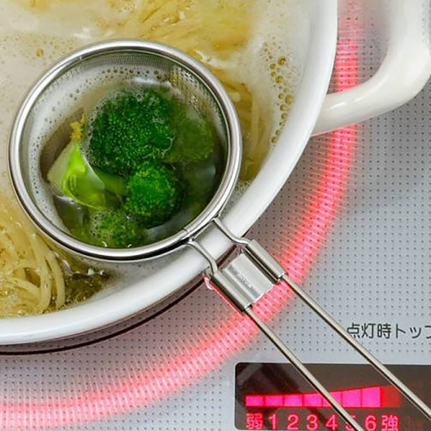 Passoire japonaise en inox pour oden