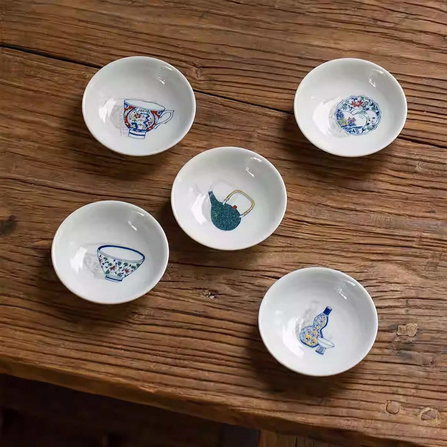 Petite assiette à sauce Arita Yaki en céramique