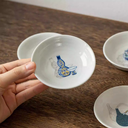 Petite assiette à sauce Arita Yaki en céramique