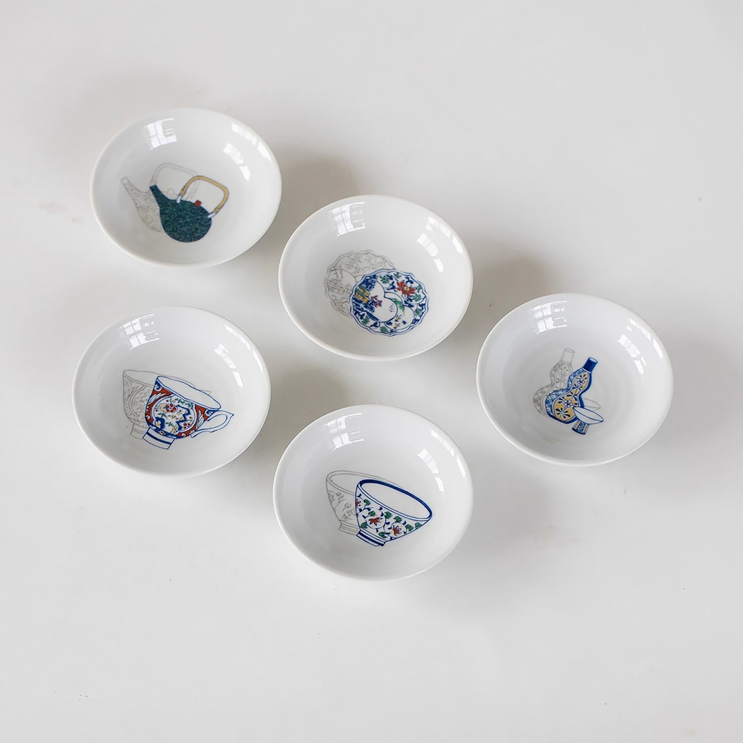 Petite assiette à sauce Arita Yaki en céramique