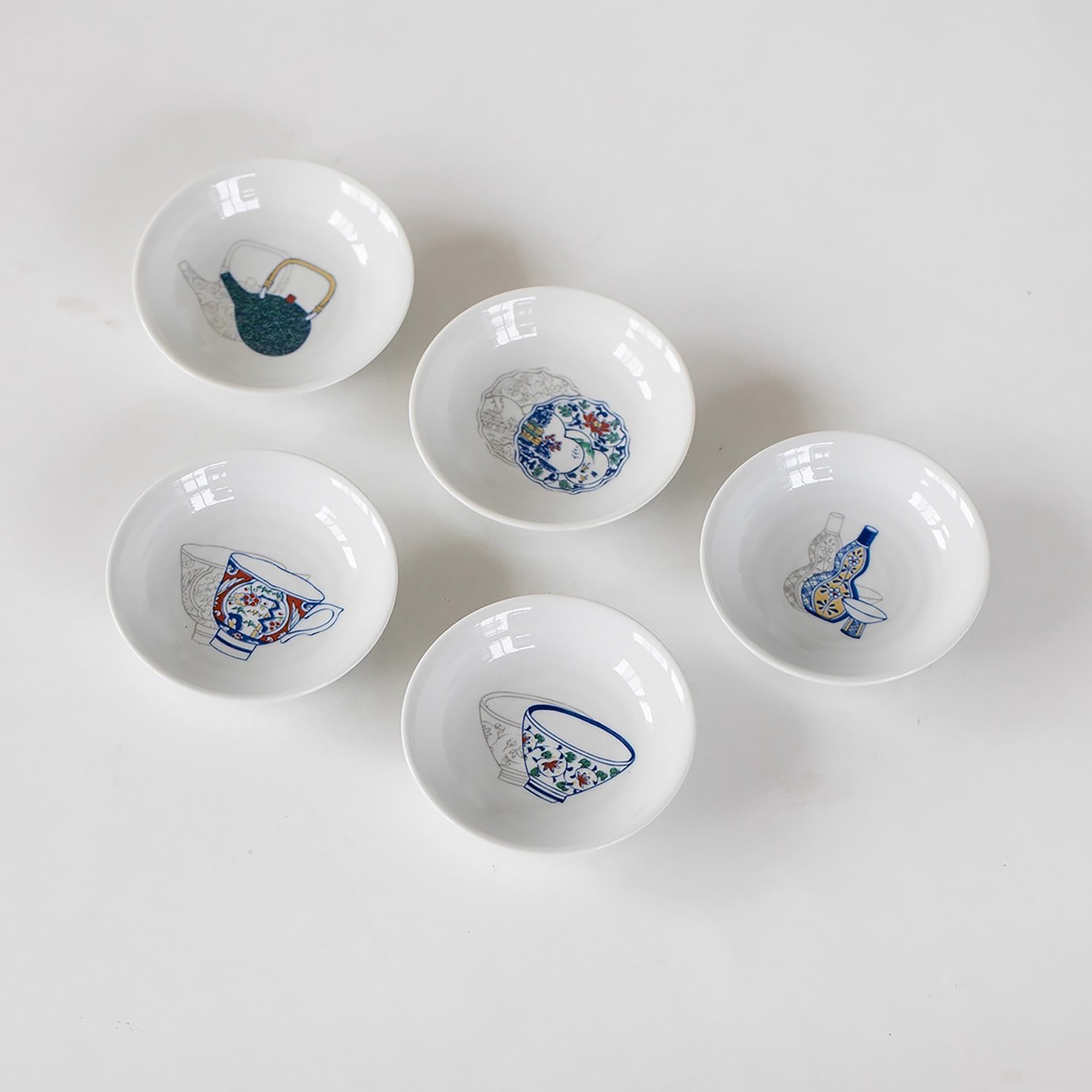 Petite assiette à sauce Arita Yaki en céramique