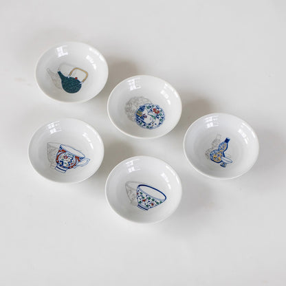 Petite assiette à sauce Arita Yaki en céramique