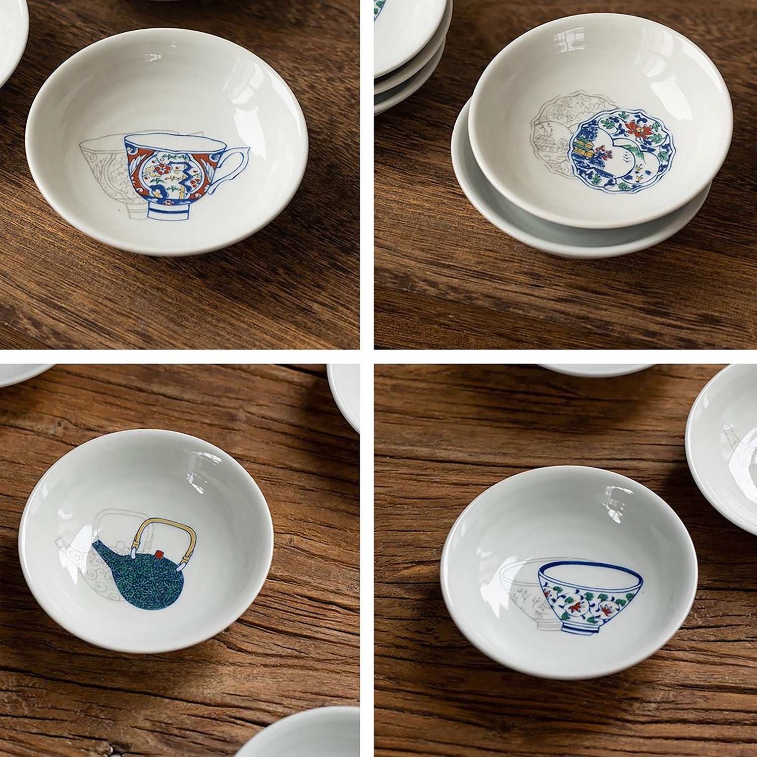 Petite assiette à sauce Arita Yaki en céramique