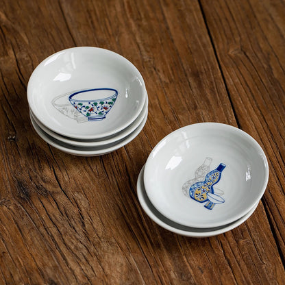 Petite assiette à sauce Arita Yaki en céramique