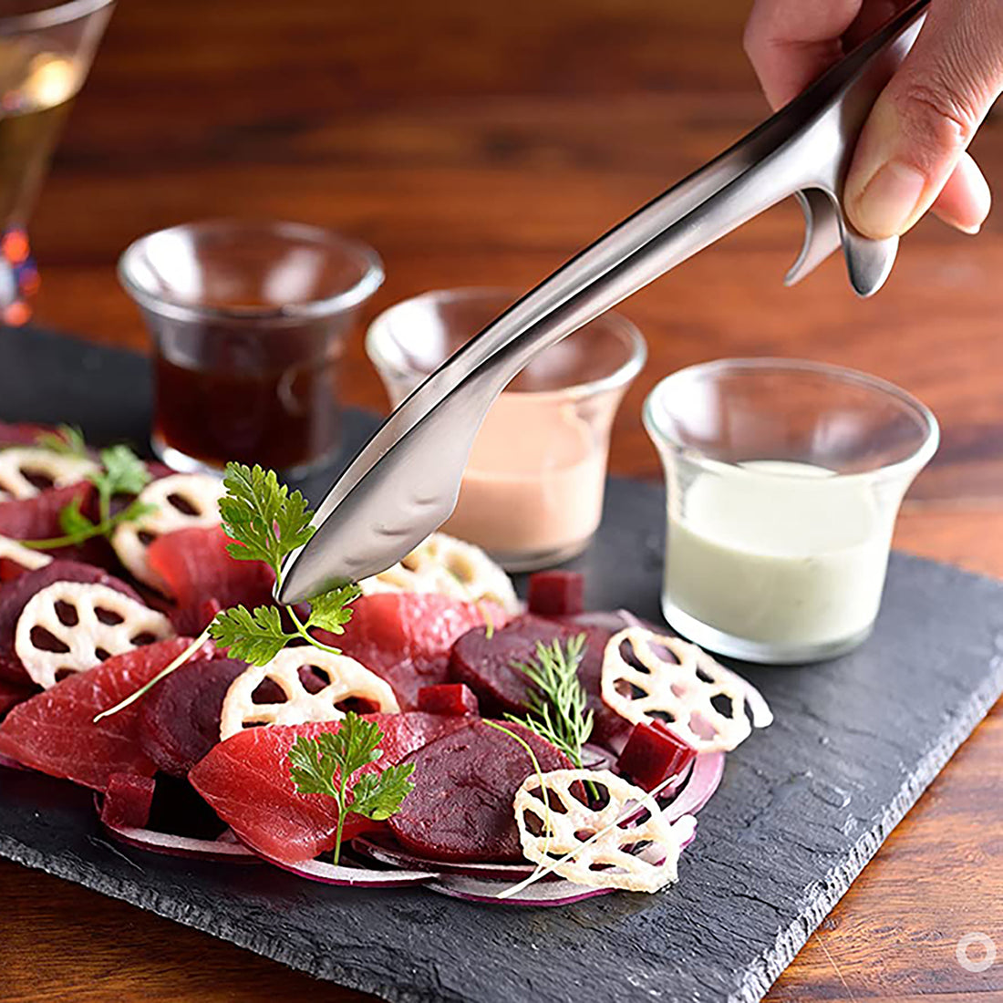 Pince de cuisine multifonction en inox