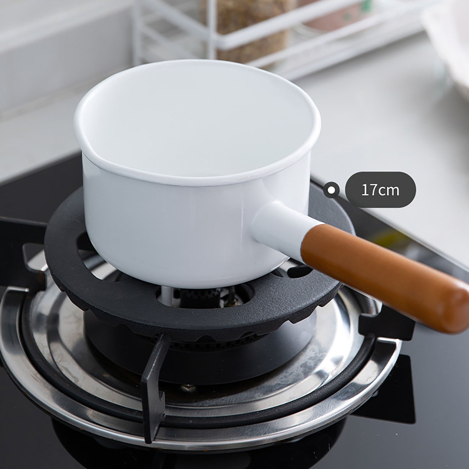 Support de casserole en fonte par Shimoyama