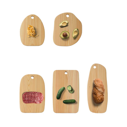 Planche à découper en bois Hinoki massif