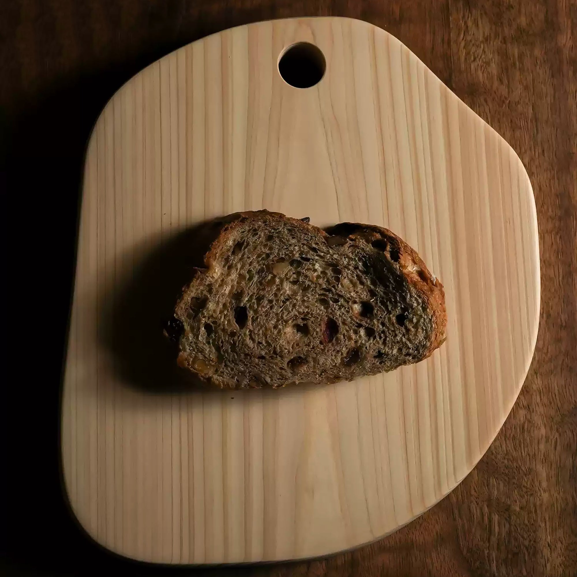 Planche à découper en bois Hinoki massif