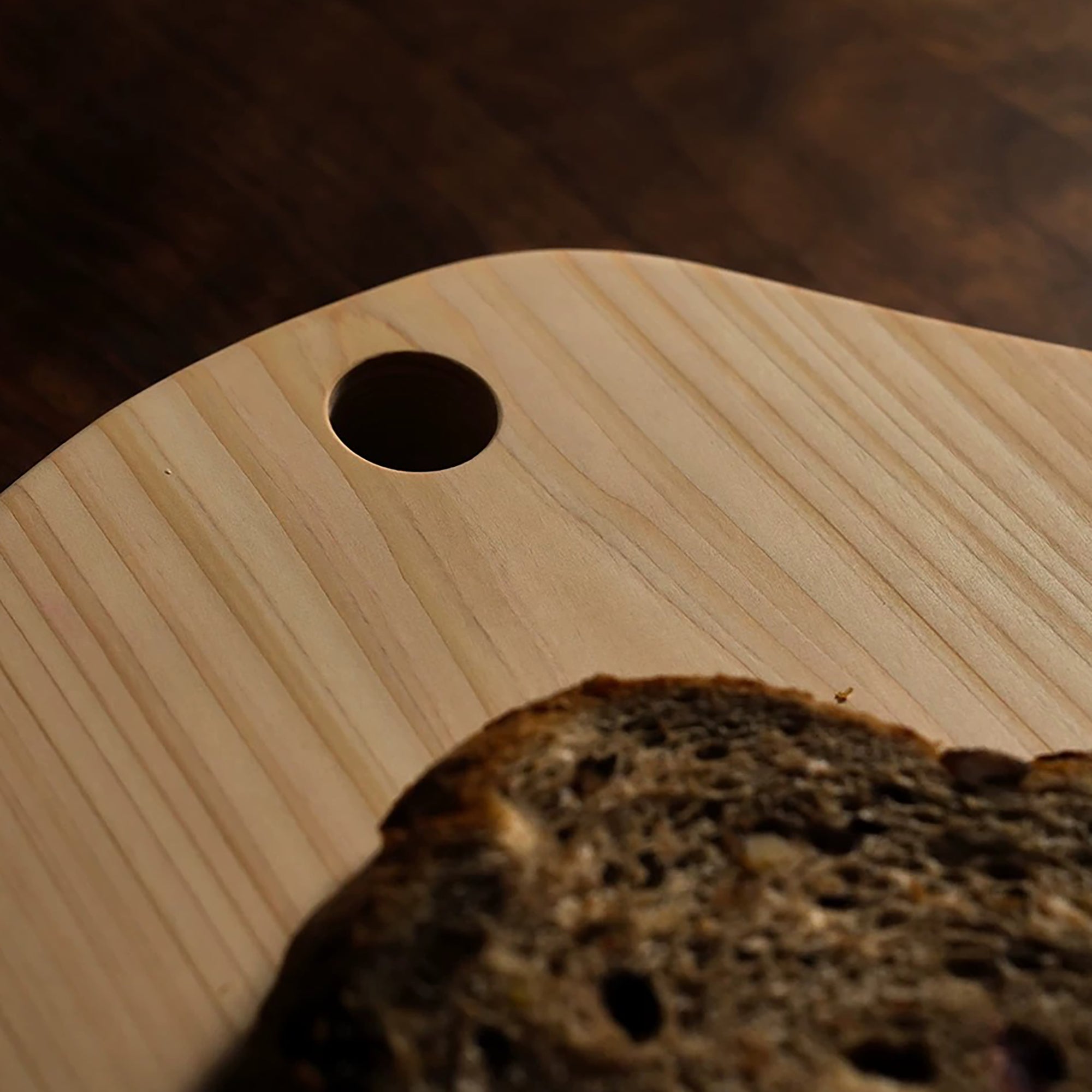 Planche à découper en bois Hinoki massif