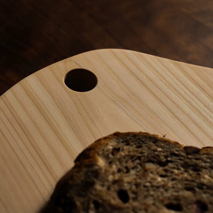 Planche à découper en bois Hinoki massif