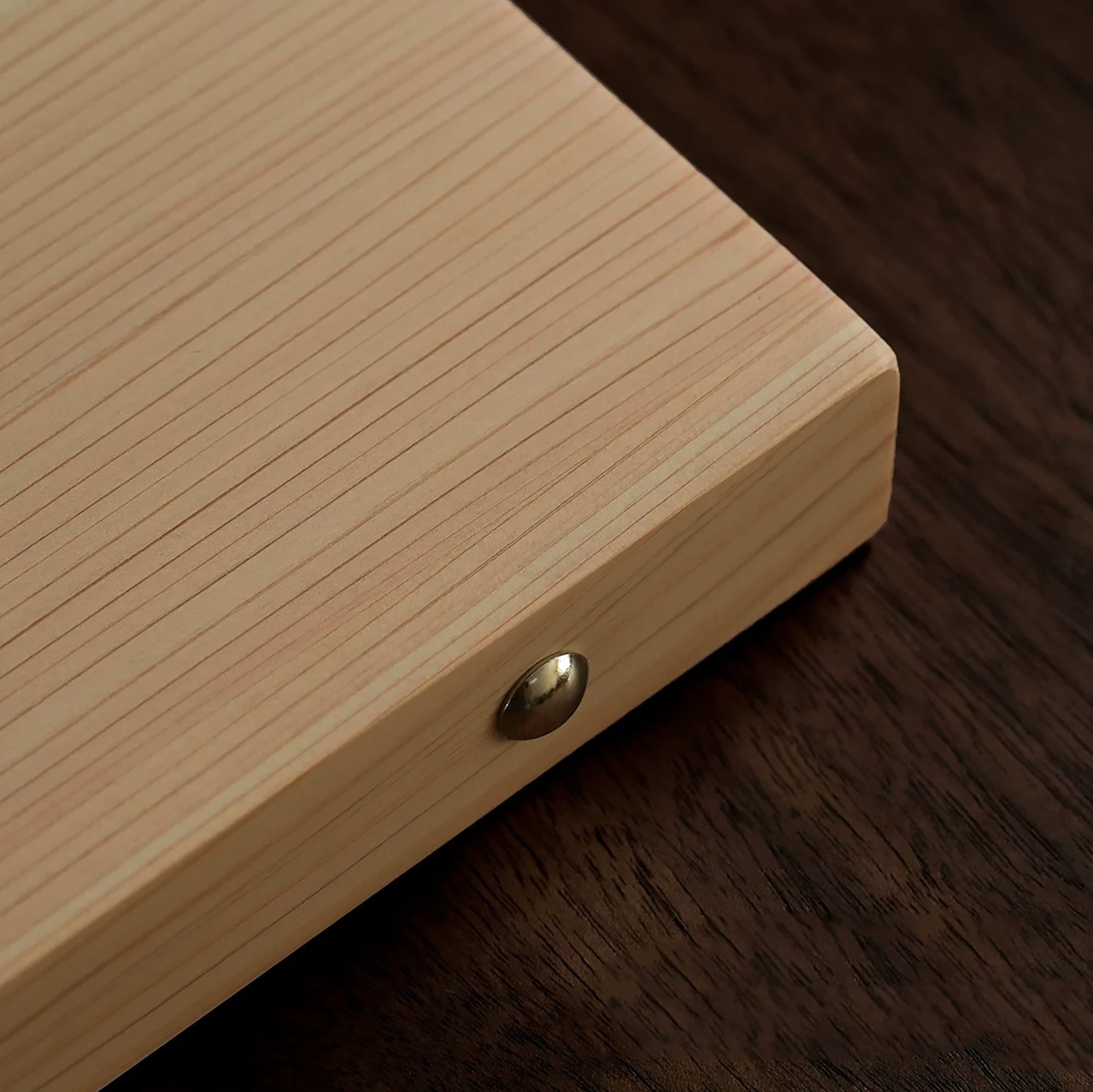 Planche à découper verticale en bois Hinoki massif