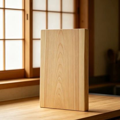 Planche à découper en bois Hinoki massif