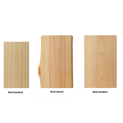 Planche à découper en bois Hinoki massif