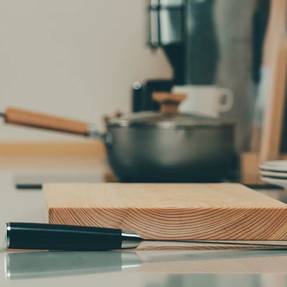 Planche à découper en bois Hinoki massif