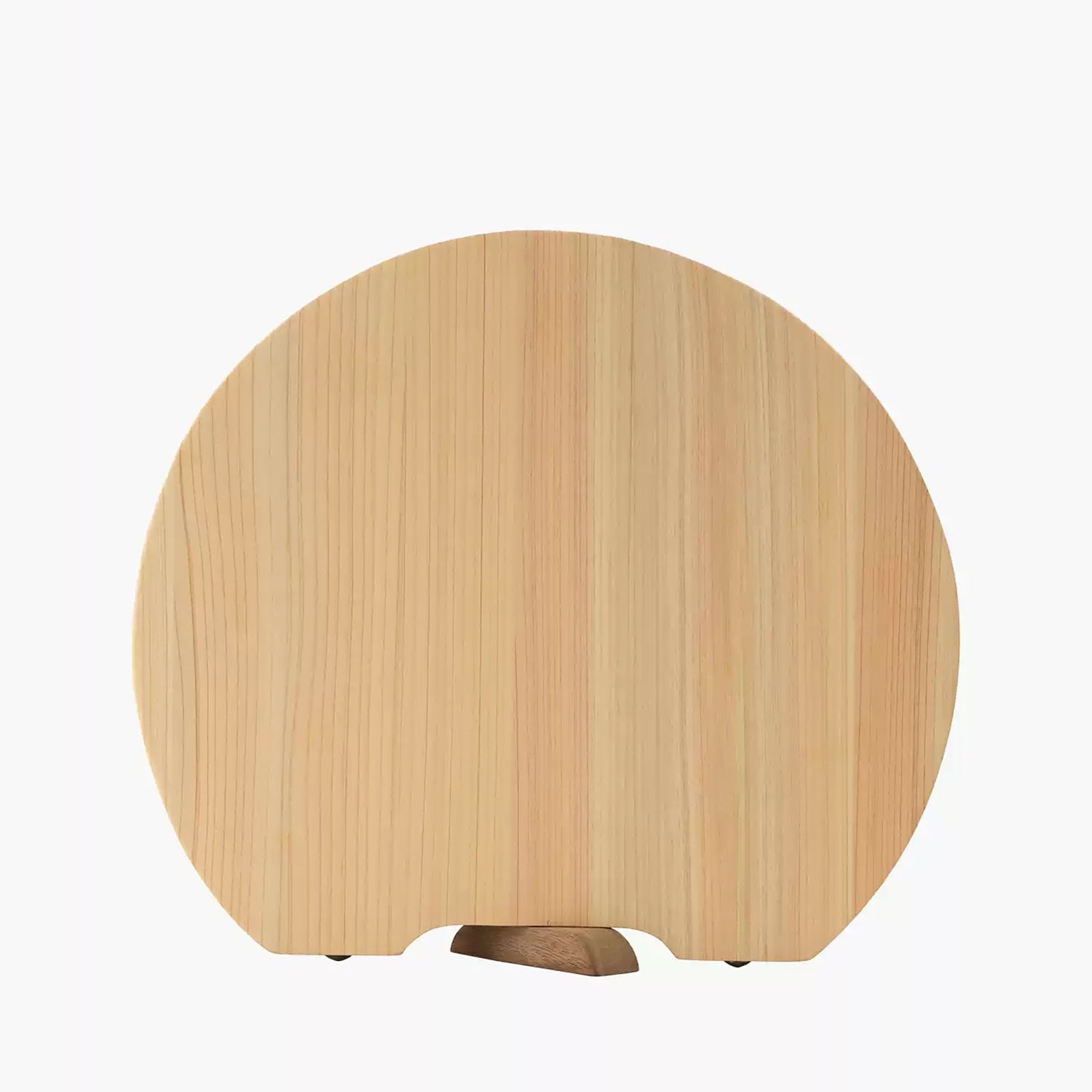Planche à découper demi-ronde en Hinoki 