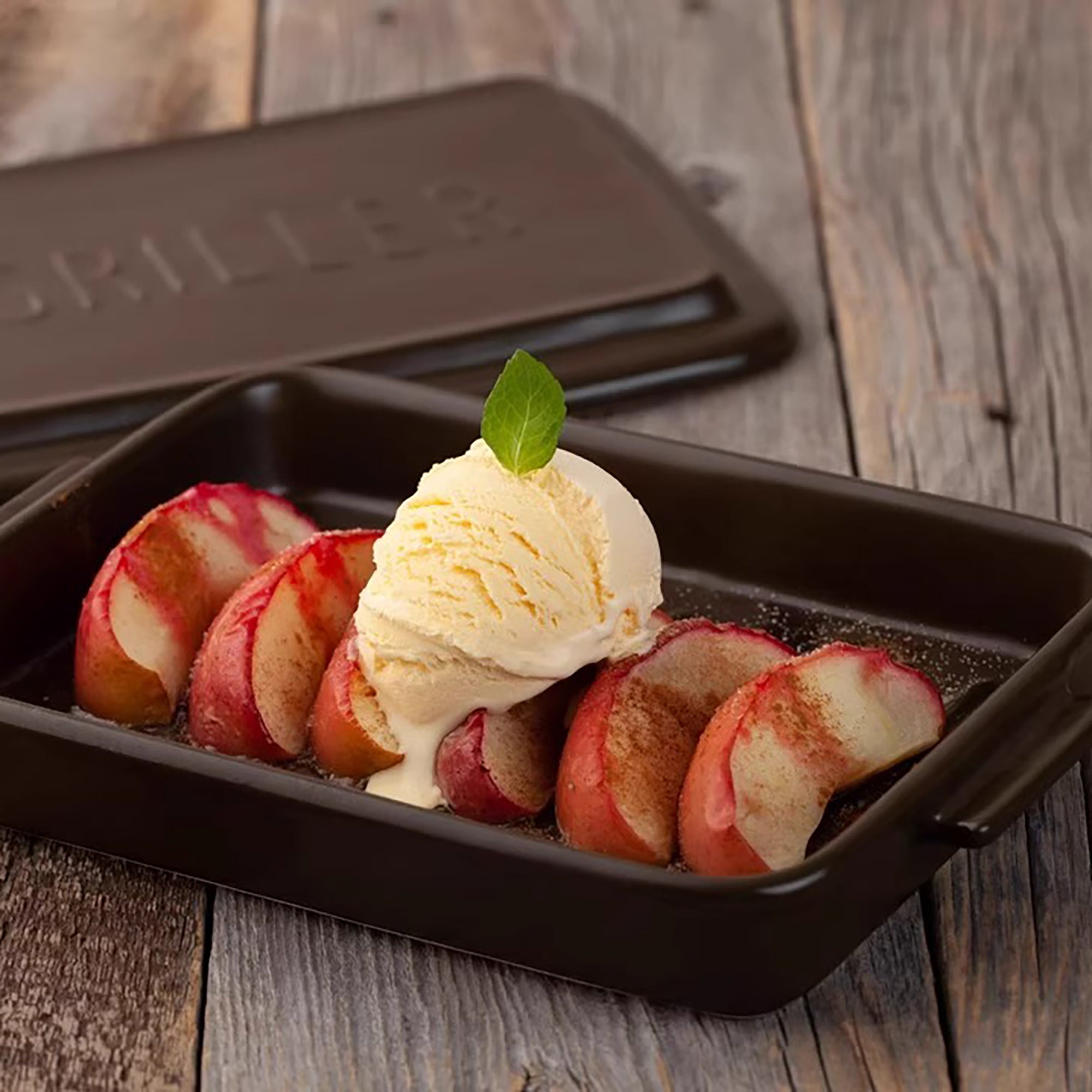 Plat au four en céramique avec couvercle Meister Hand