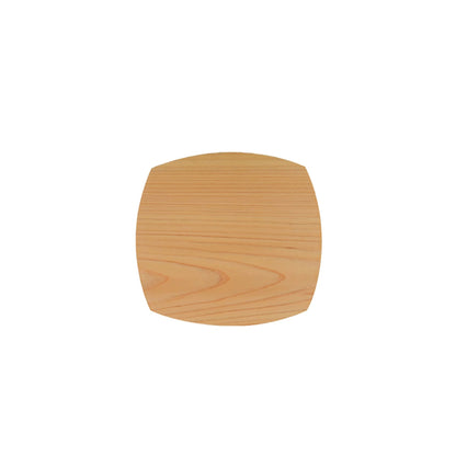Plateau en bois Hinoki à bord relevé