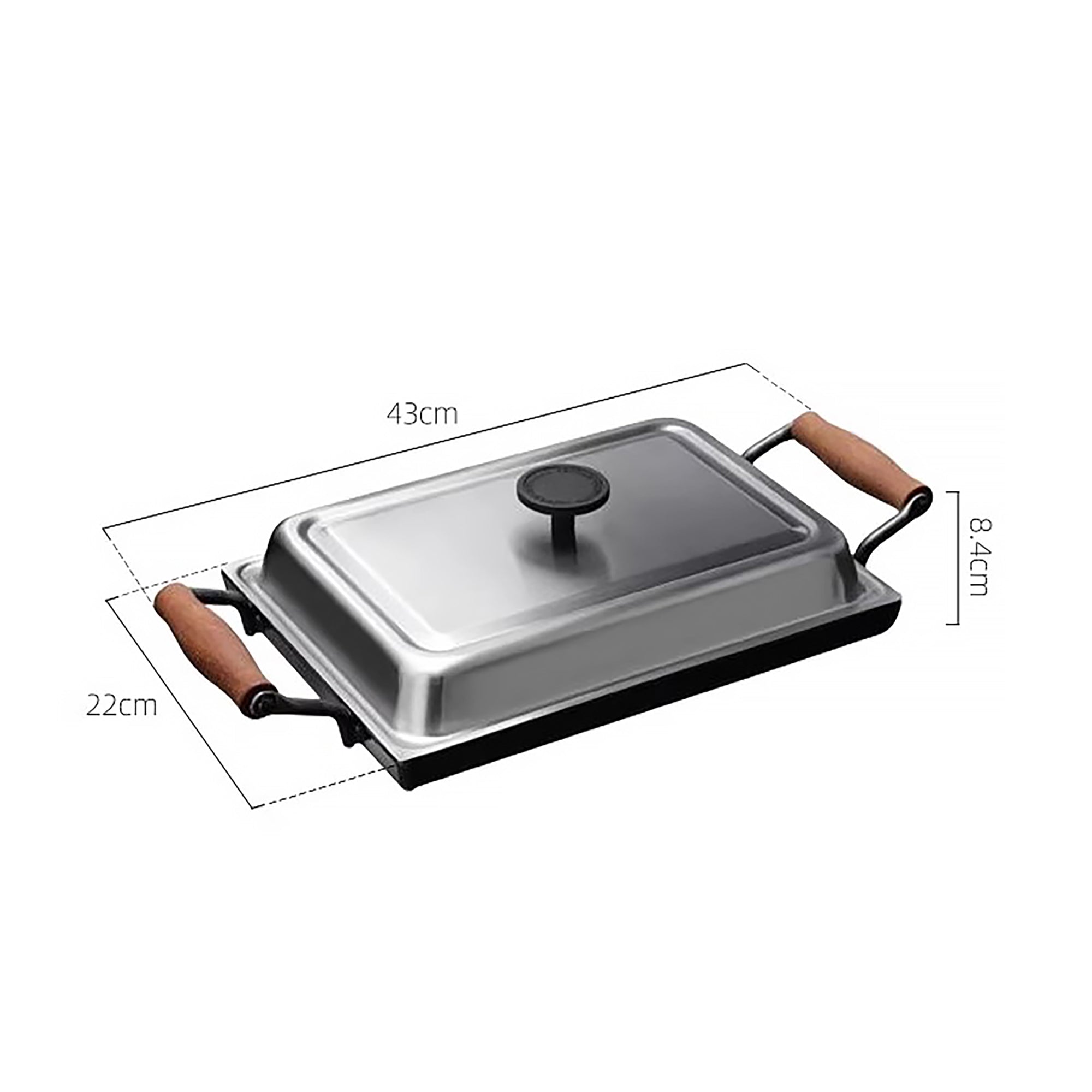 Plancha japonaise AUX en fonte forgée