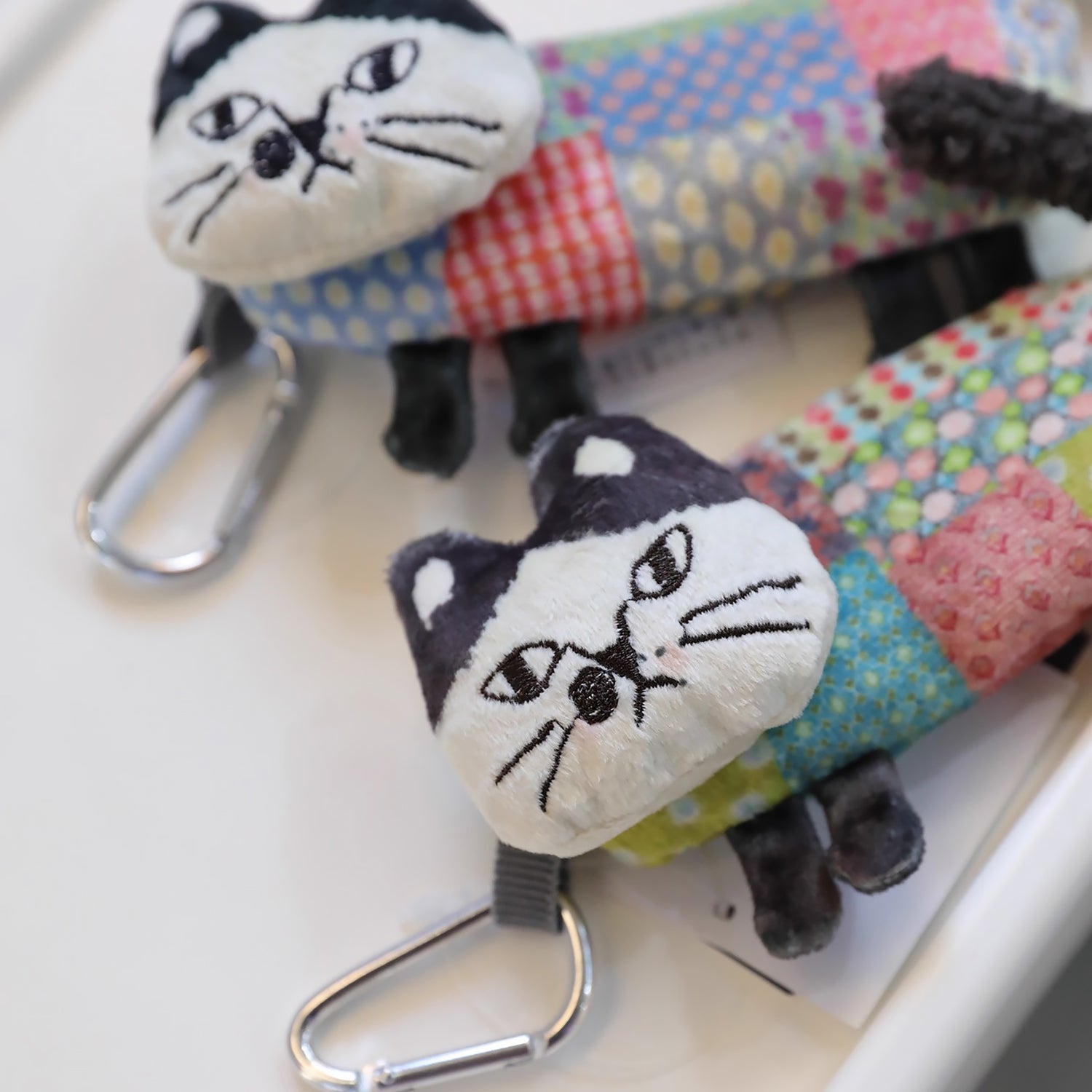 Pochette porte-clés en forme chat Kusuguru 