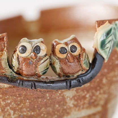 Porte Encens en céramique Seto-yaki