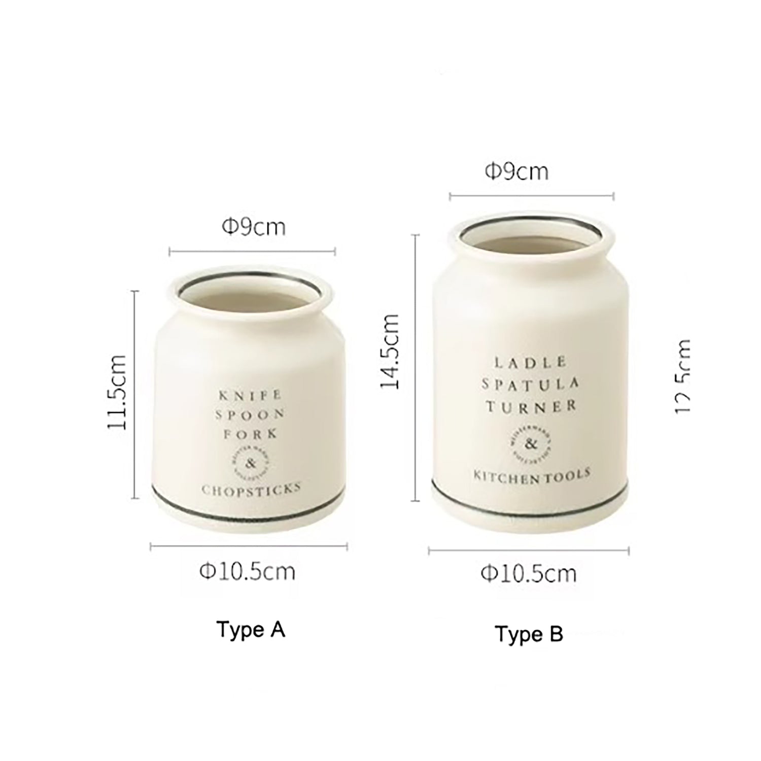 Porte-ustensiles en céramique Ibuki Meister Hand