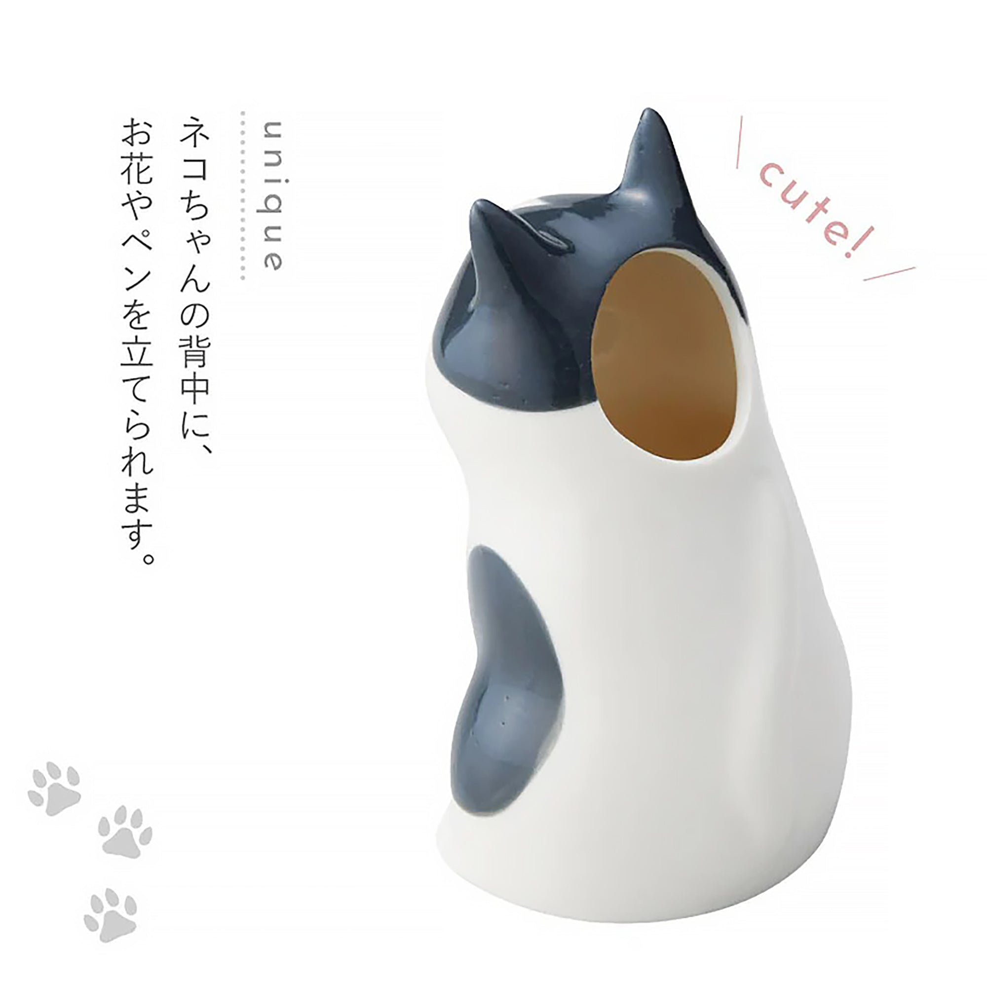 Vase en forme chat mignon en céramique