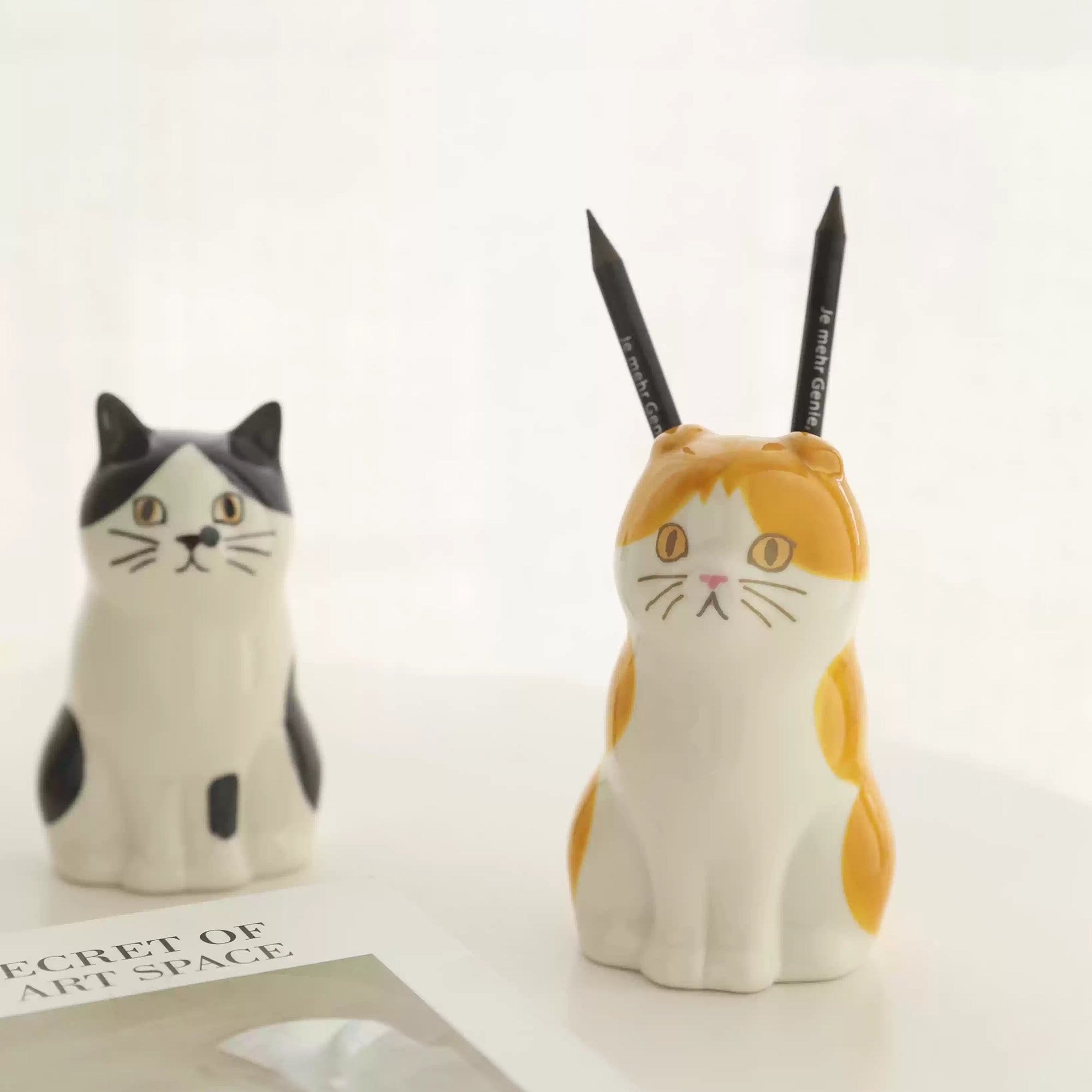 Vase en forme chat mignon en céramique
