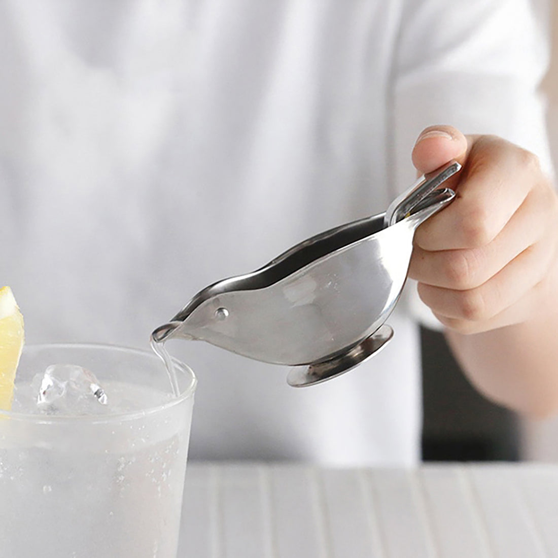 Presse-citron en inox Shimoyama