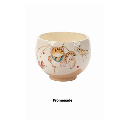 Tasse en céramique "Kiyomizu-yaki" de l&