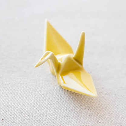 Arita Essstäbchenhalter Kranich Origami sechs Farben