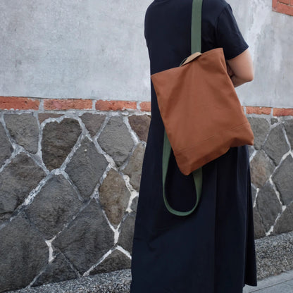 Sac à dos en coton de Kendo avec design minimaliste rétro 