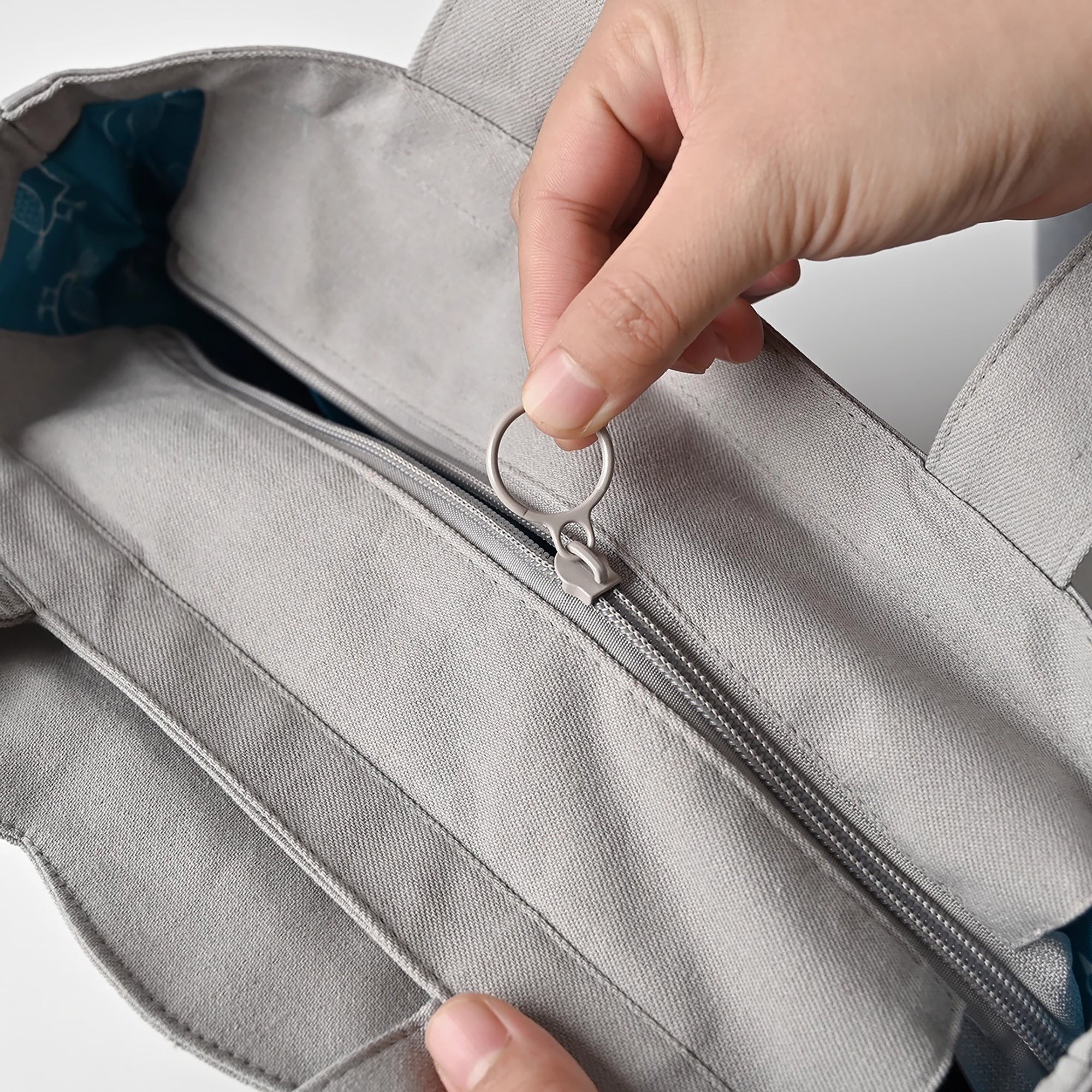 Sac à main chat Kusuguru avec poches intérieures