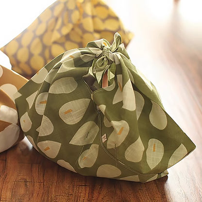 Sac à bento style furoshiki japonais en coton