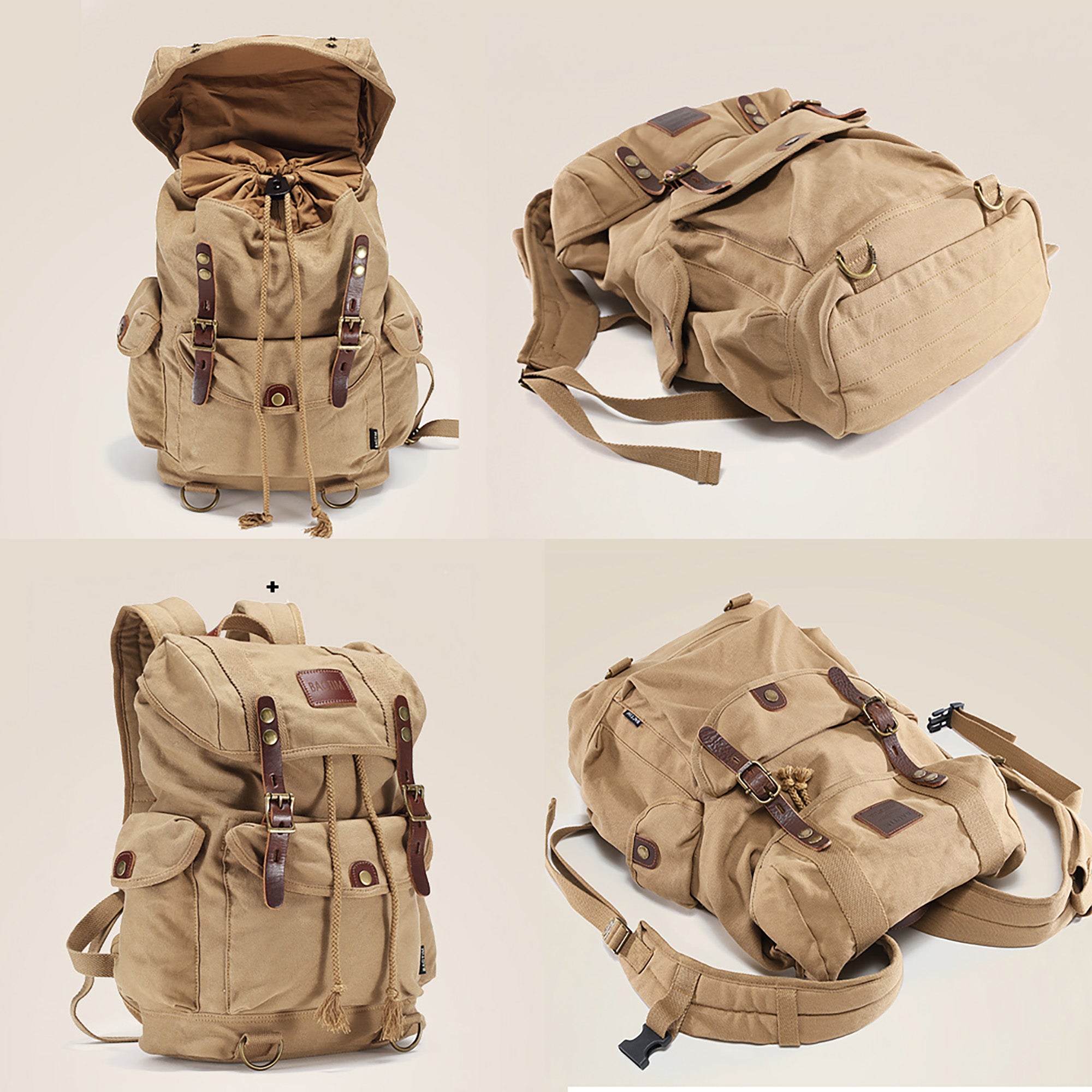 SAC à DOS pour HOMME en CANVAS à 15L