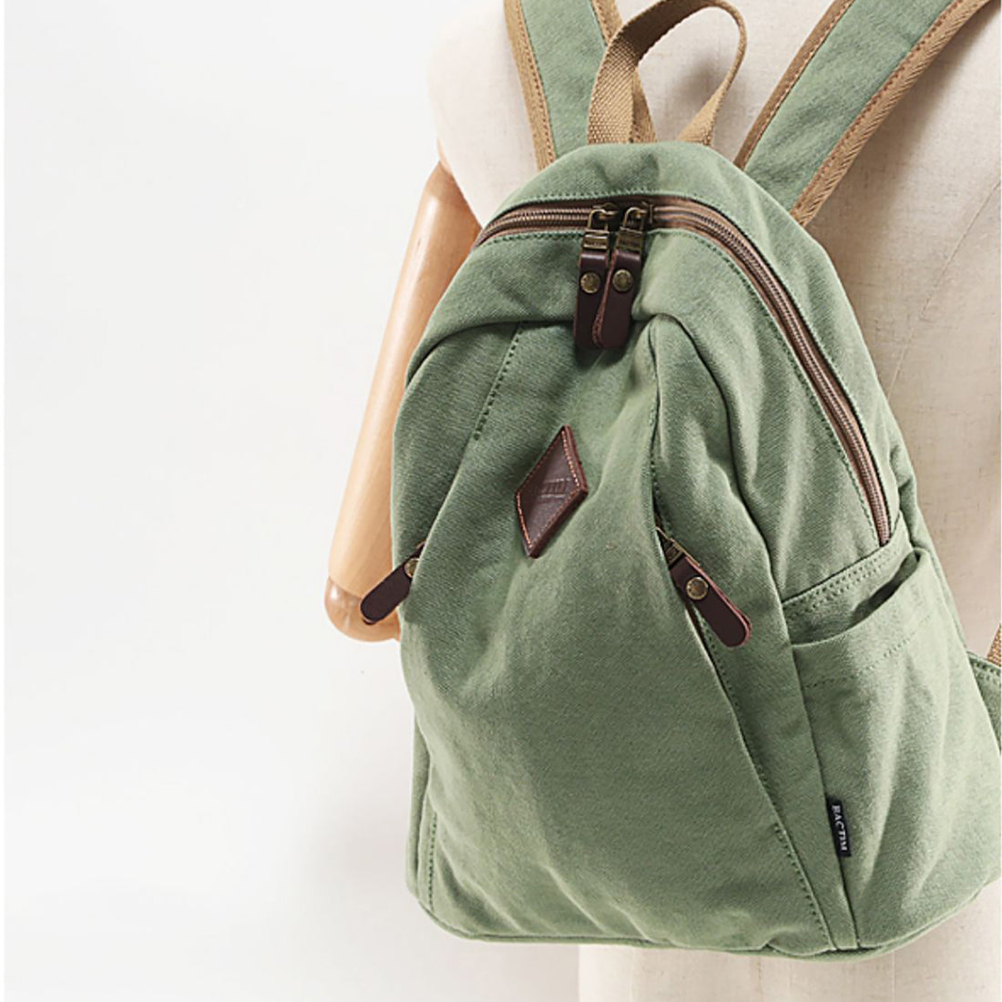 SAC À DOS STYLE FEMME EN CANVAS AVEC PETIT CAPACITÉ