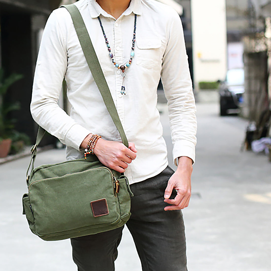 SAC HOMME MESSAGE