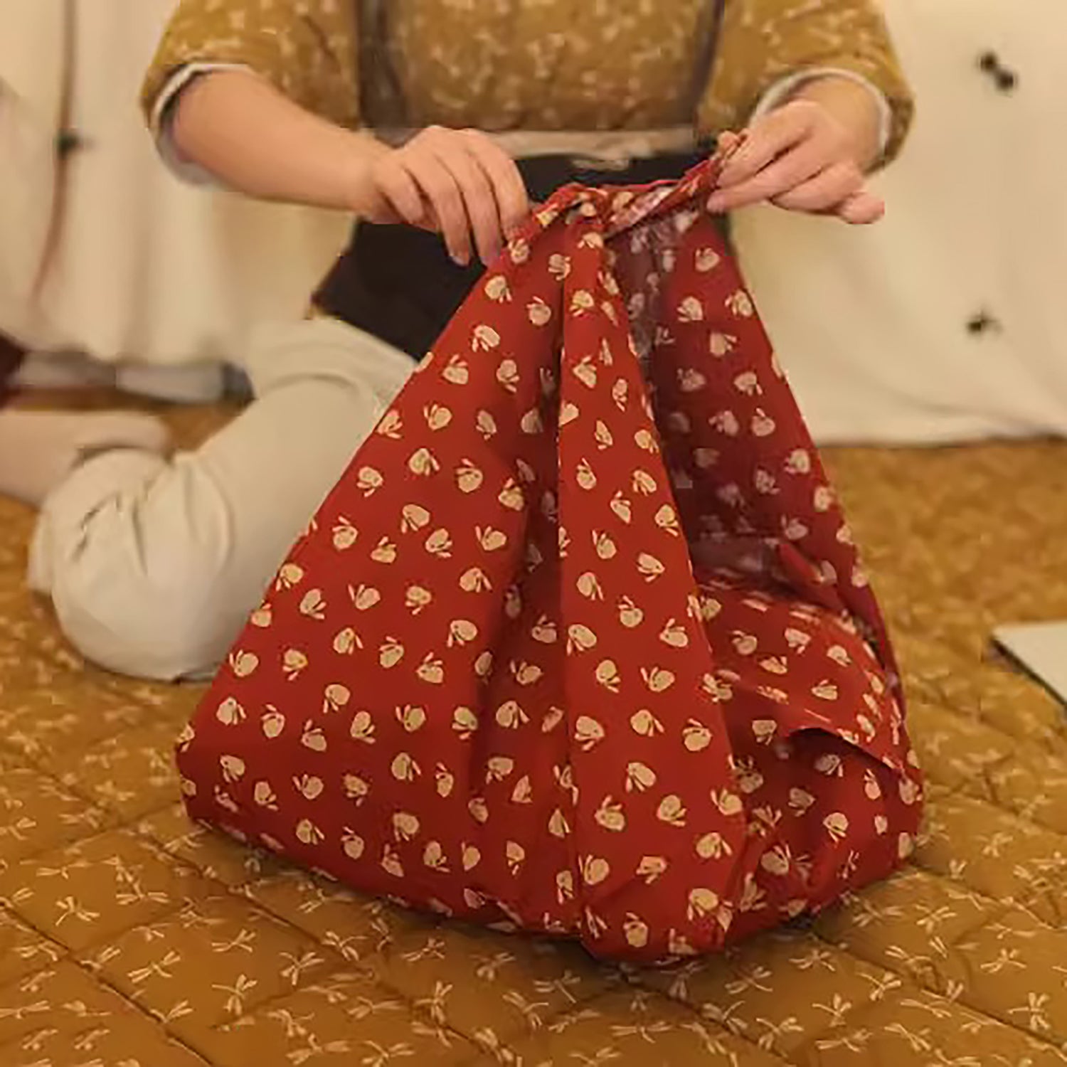 Furoshiki japonais en coton léger 