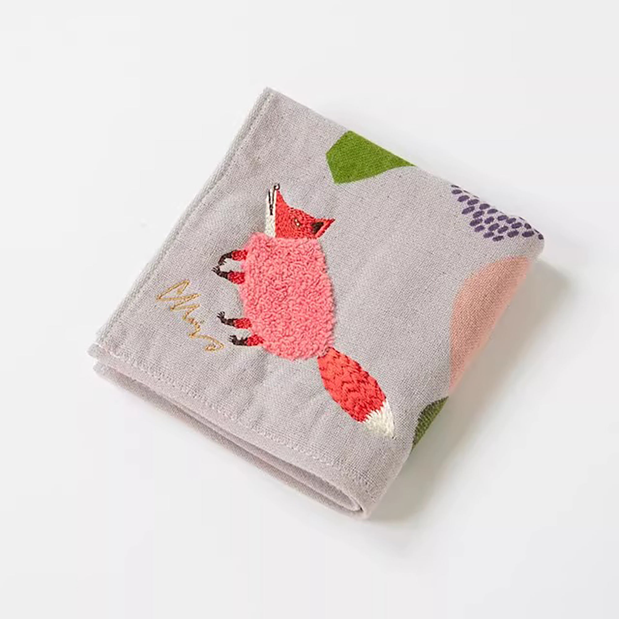 Serviette Morita MiW en coton avec broderie artistique
