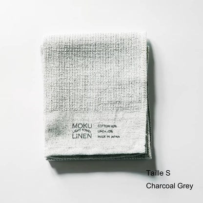 Serviette MOKU LINEN coton-lin séchage rapide légère et absorbante