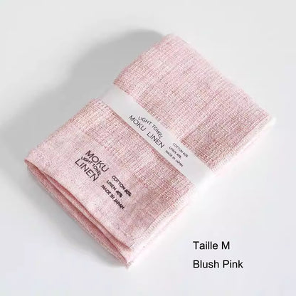 Serviette MOKU LINEN coton-lin séchage rapide légère et absorbante