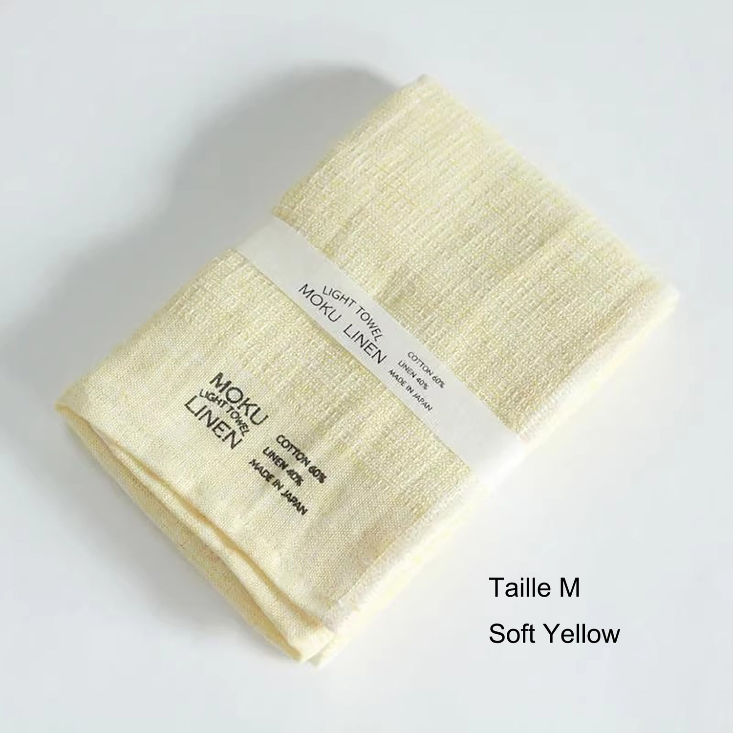 Serviette MOKU LINEN coton-lin séchage rapide légère et absorbante