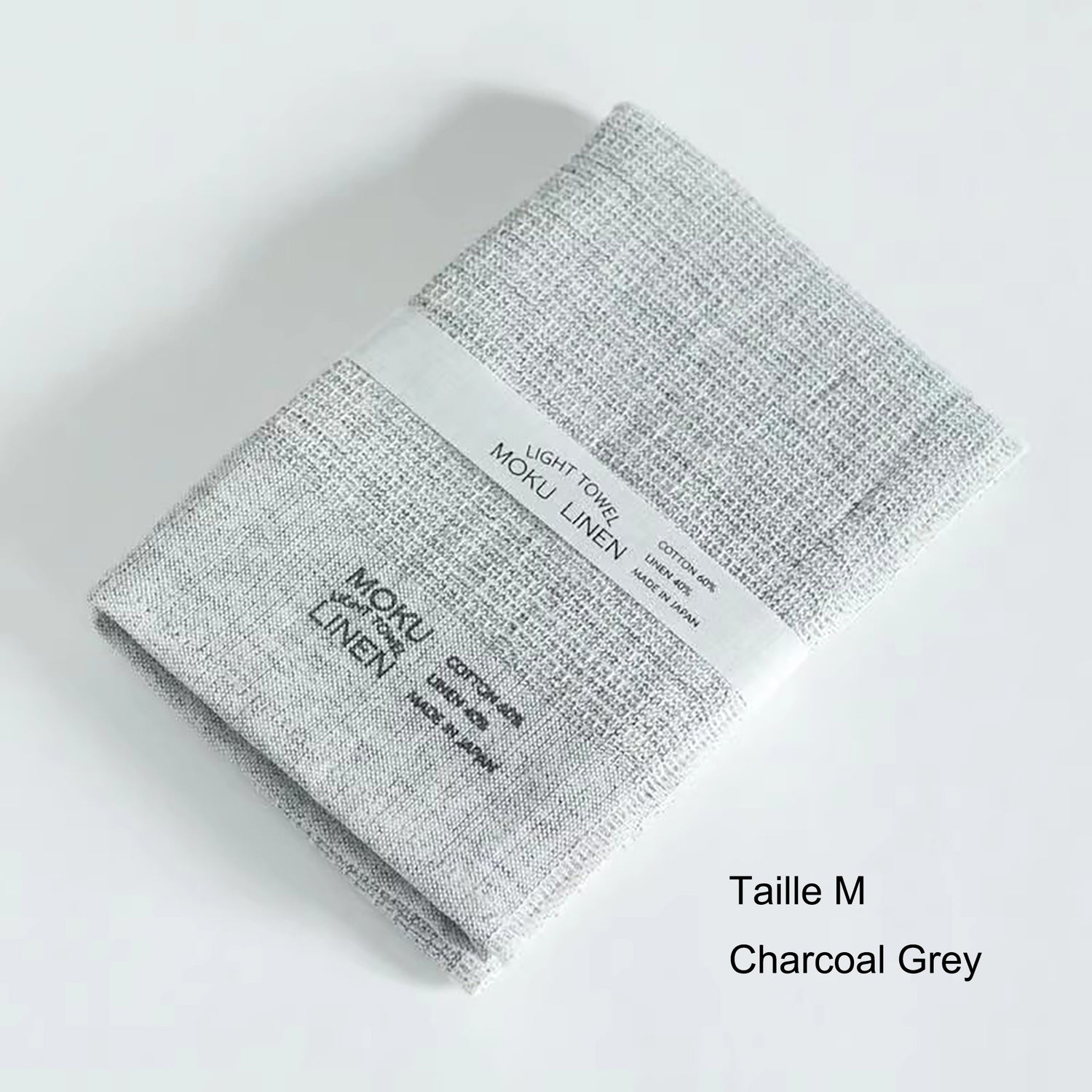 Serviette MOKU LINEN coton-lin séchage rapide légère et absorbante