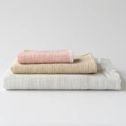 Serviette MOKU LINEN coton-lin séchage rapide légère et absorbante