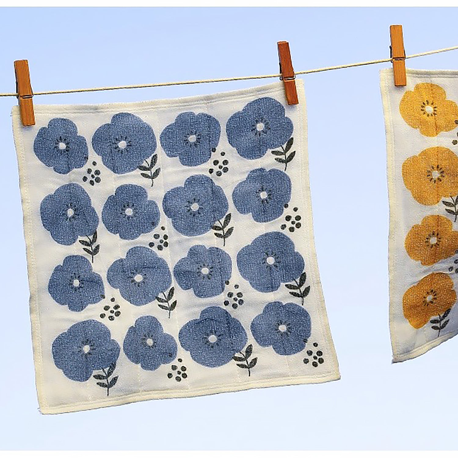 Serviette multi-usages IZAWA à motif floral