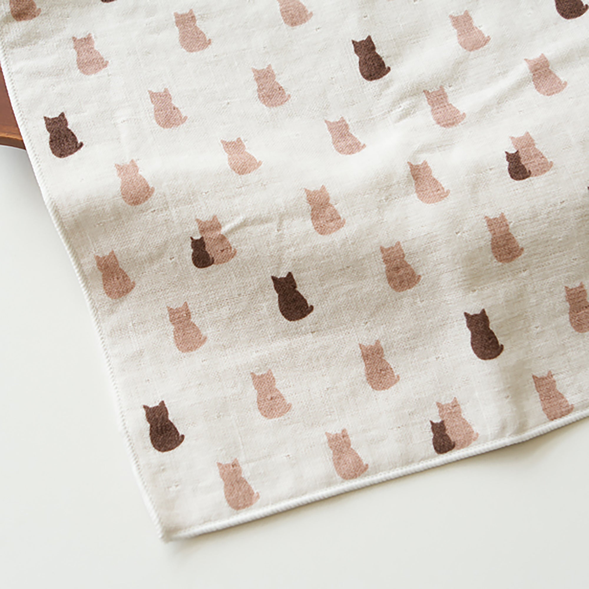 Petite serviette en gaze de coton double face de Hamamonyo