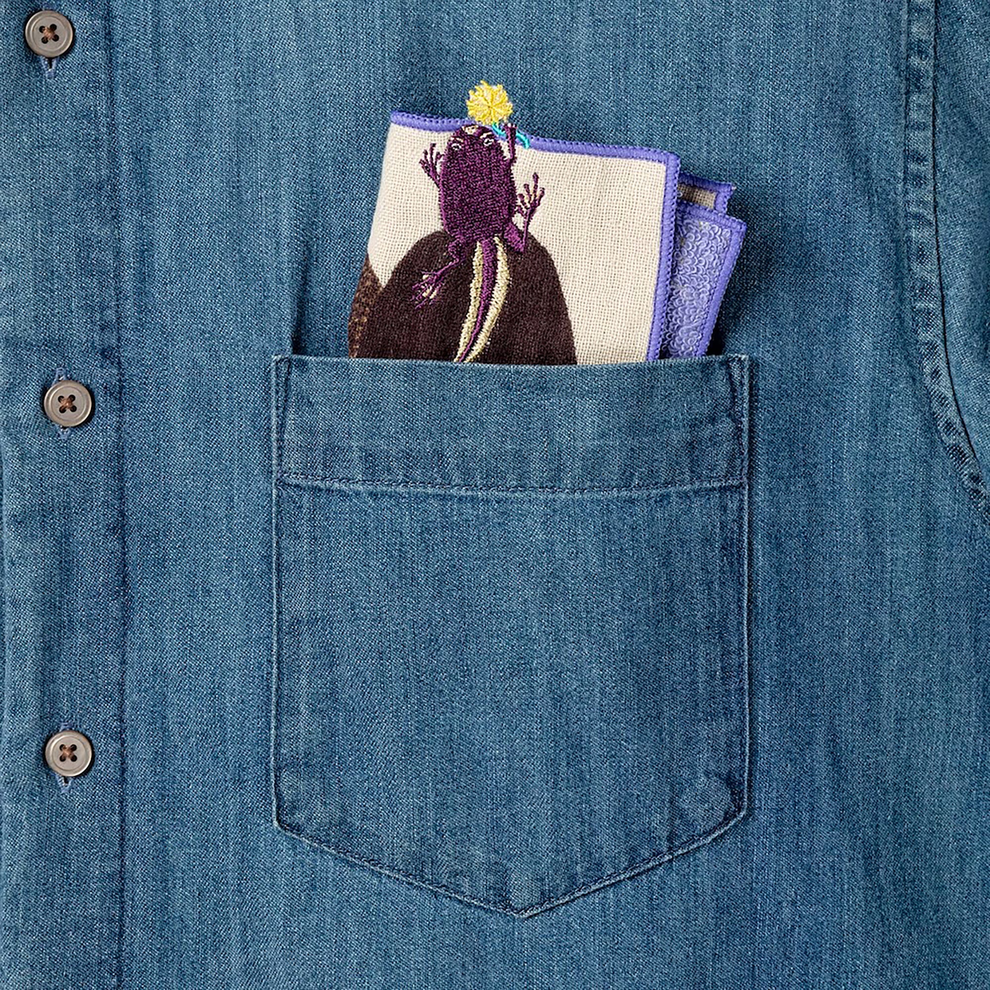 Serviette japonais en coton illustré par Morita MiW