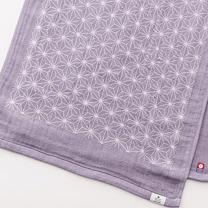 Serviette japonaise teinte à la main de Bassen Hankachi