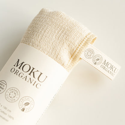 Serviette Kontex en coton biologique teinte aux plantes