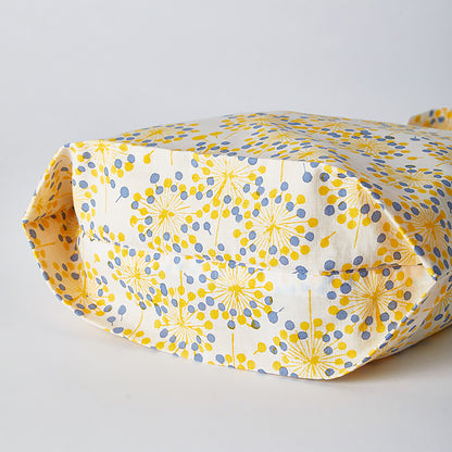 Sac en coton fleuri imprimé à la main en Série japonaise Horn