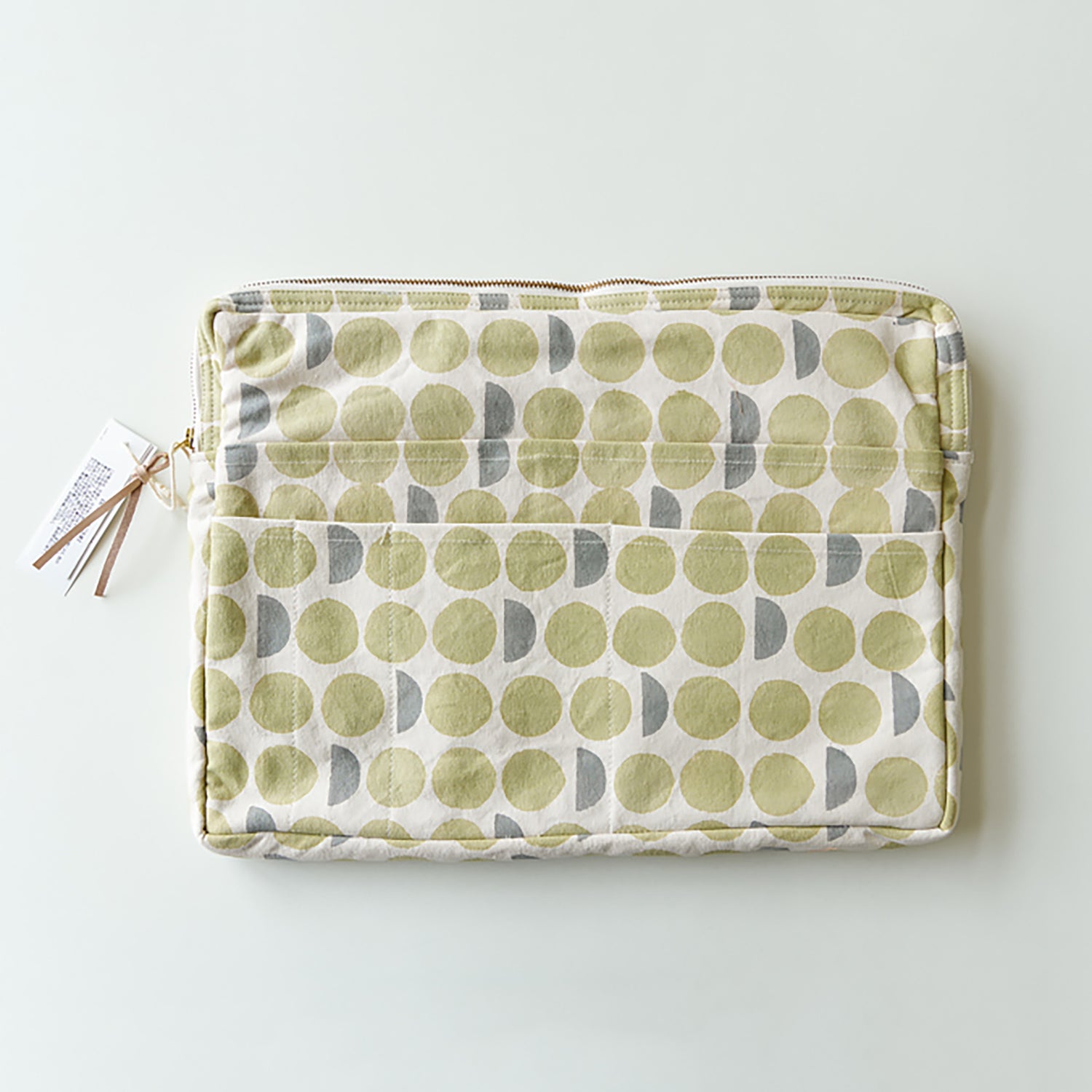 Sac en coton fleuri imprimé à la main en Série japonaise Horn